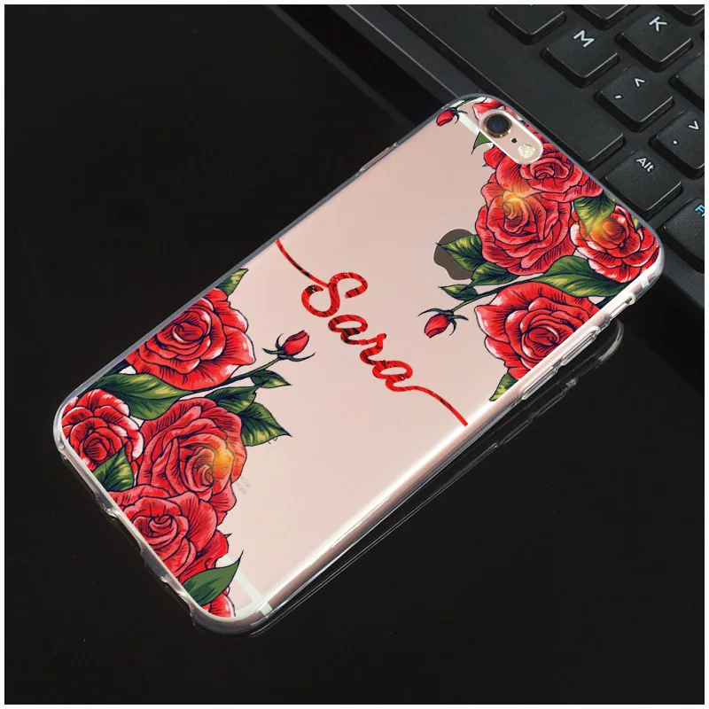 16 Чехол для iPhone 11 Pro XS XR Max 5 5S SE 6 6s 7 8 Plus X Цветочный Мягкий Силиконовый ТПУ - Цвет: 16