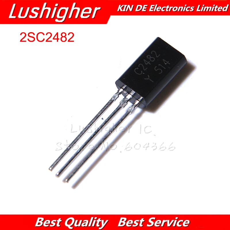 50 шт. 2SC2482 TO 92L C2482 TO92 300V 0.1A Силовые транзисторы NPN новый оригинальный