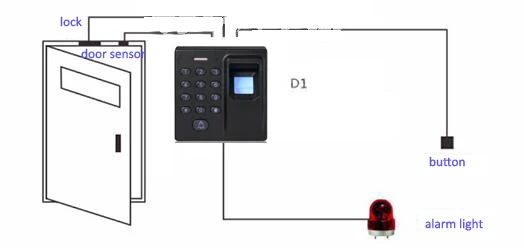 Биометрический RFID 125 кГц контроллер доступа по отпечатку пальца дверной считыватель с выходом Wiegand 26|fingerprint