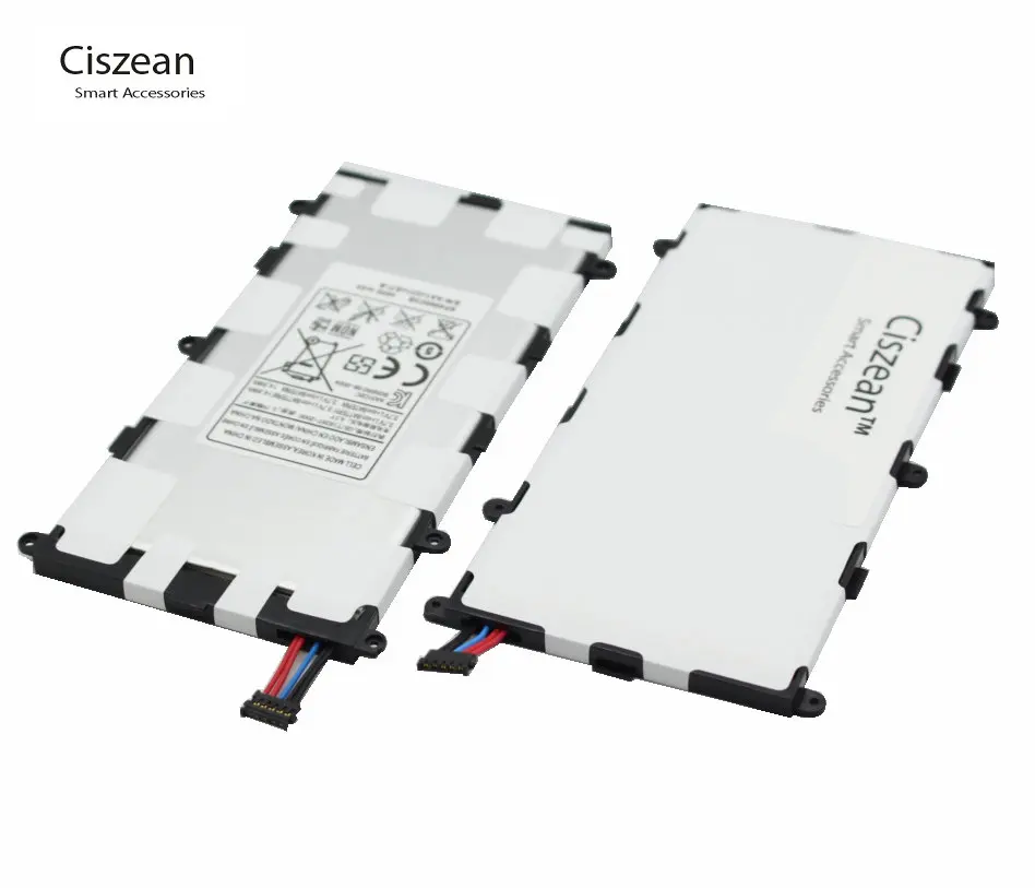 Сменный аккумулятор Ciszean 1x4000 мАч SP4960C3B для Samsung galaxy Tab Tablet 2 7 0 P6200 P3100 P3110 P3113|battery for