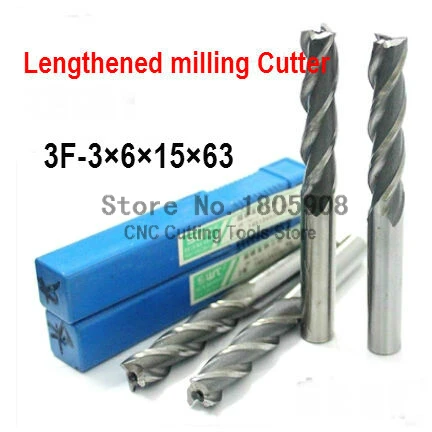 

10pcs /set 3.0mm 3 Flute HSS & Extended Aluminium End Mill Cutter CNC Bit Milling Machinery tools Cutting tools.Lathe Tool