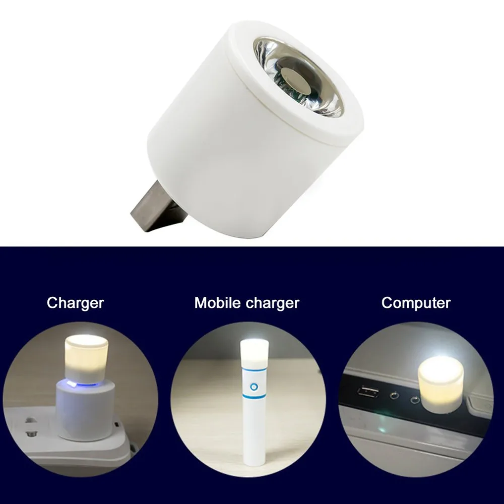 Портативный мини USB удобный мощный светодио дный светодиодный фонарик