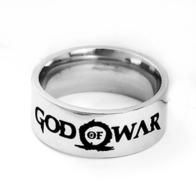 2018 SAIZ NEW GOD OF WAR 4 кольцо из нержавеющей стали брелок Мстители 3 Thanos игровые