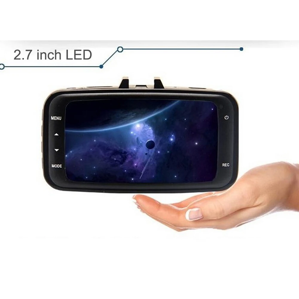 Podofo Dash Cam 2 7 дюймов автомобиль DVR вождение рекордер видеорегистратор
