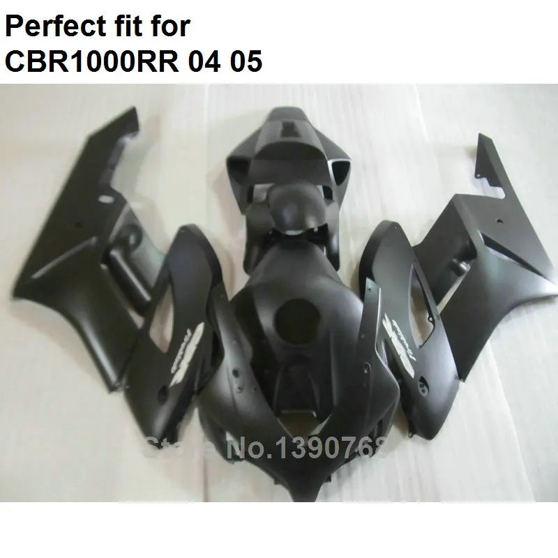 Новый комплект обтекателей для мотоцикла Honda injection CBR1000RR 2004 2005 матовых Черных