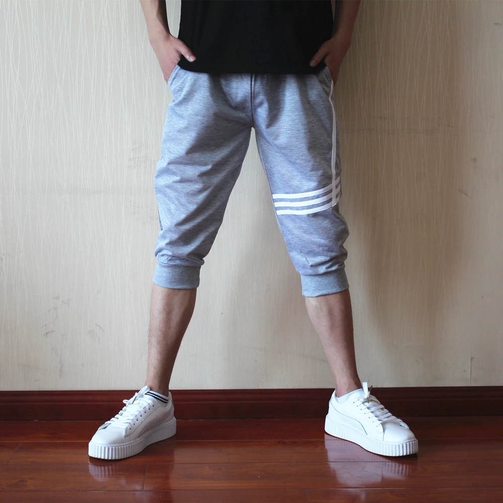 шорты мужские Фитнес пляж Jogger Шорты Мужские Короткие мужчины Сжатия Sportshorts Homme |