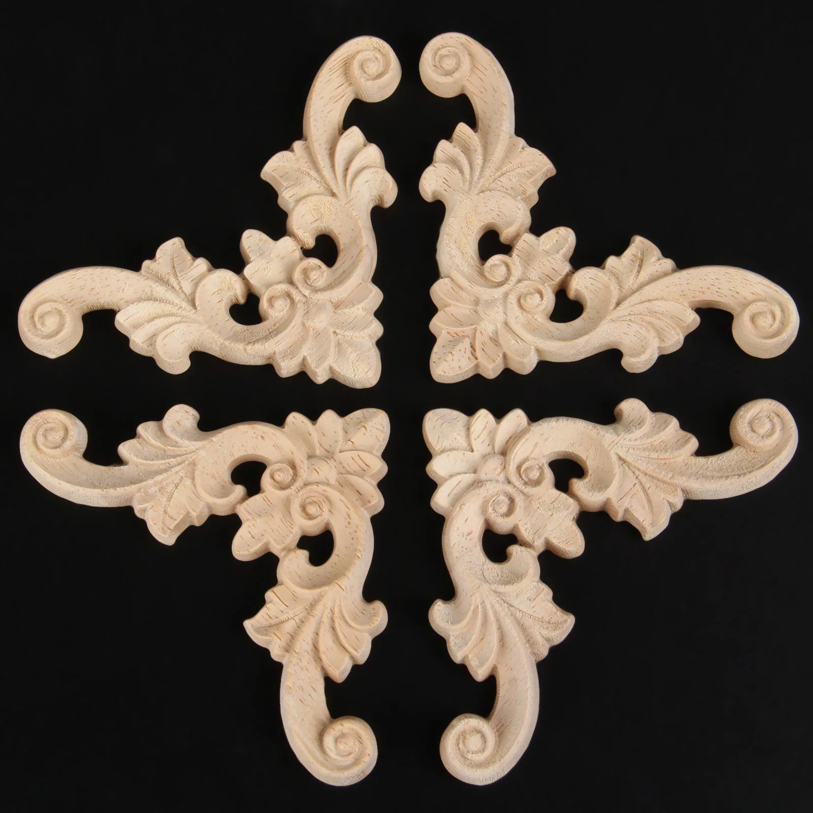 1 шт. наклейка с резьбой по дереву угловой деревянные резные уголовая настенная