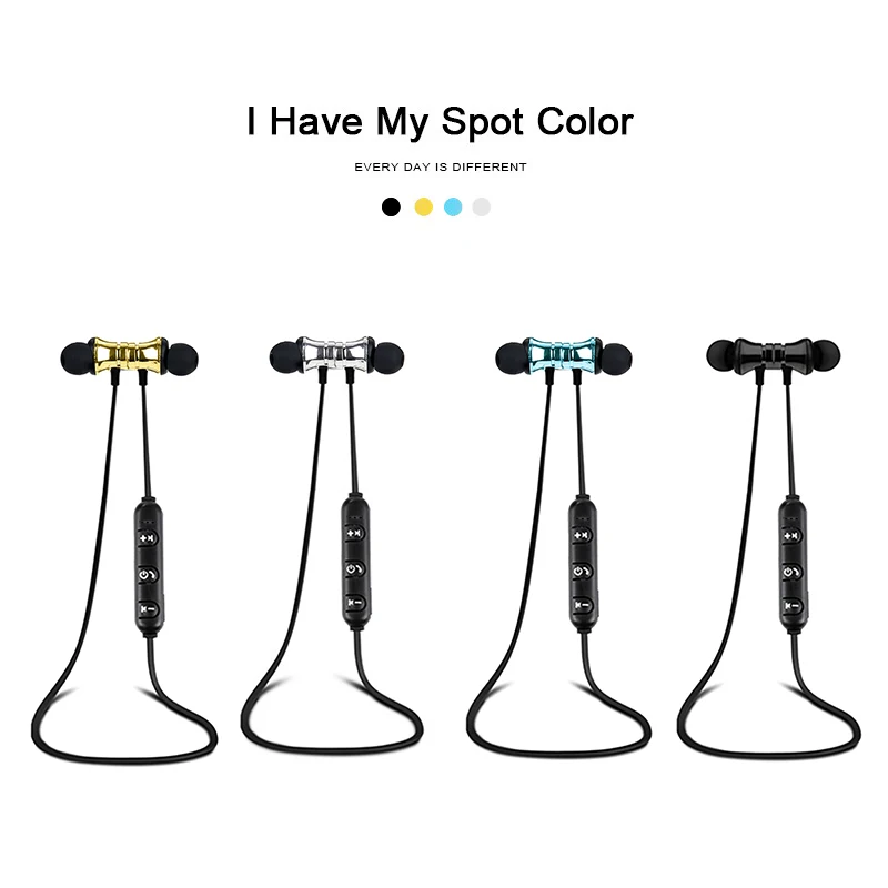 Магнитные музыкальные Bluetooth наушники Rovtop XT11 Спортивная Беспроводная гарнитура