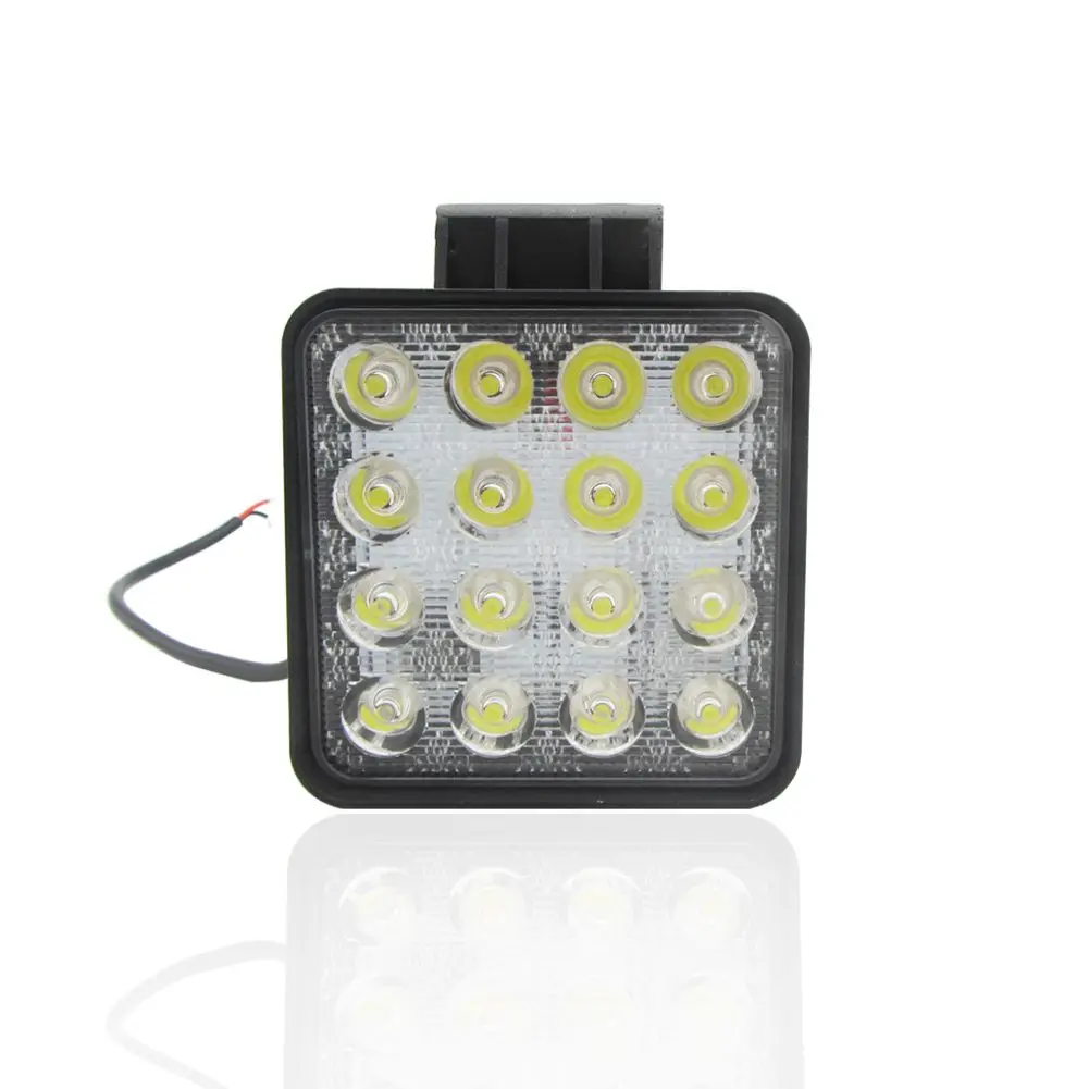 SHGO 2 шт. 48 Вт 6000 К LED точечный луч квадратный рабочий свет лампа трактор