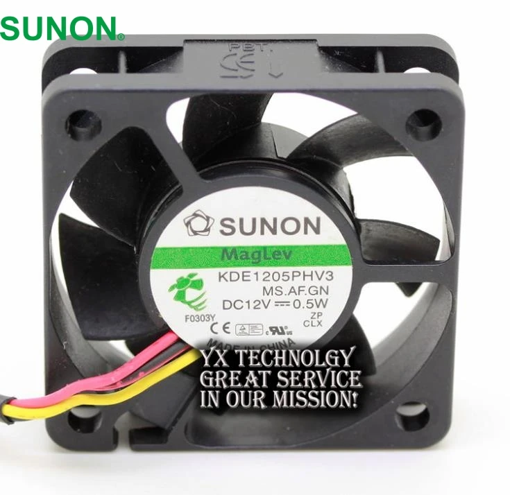 Тихий охлаждающий вентилятор для SUNON KDE1205PHV3 5015 50 мм 0 5 Вт 12 В|quiet fan|5cm fanfan 12v |