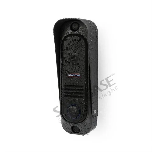 HOMSECUR 4 Wire AHD Video Door Phone Intercom System CCTV Camera 110 Degree Supported BC041HD-B+BM718HD-W