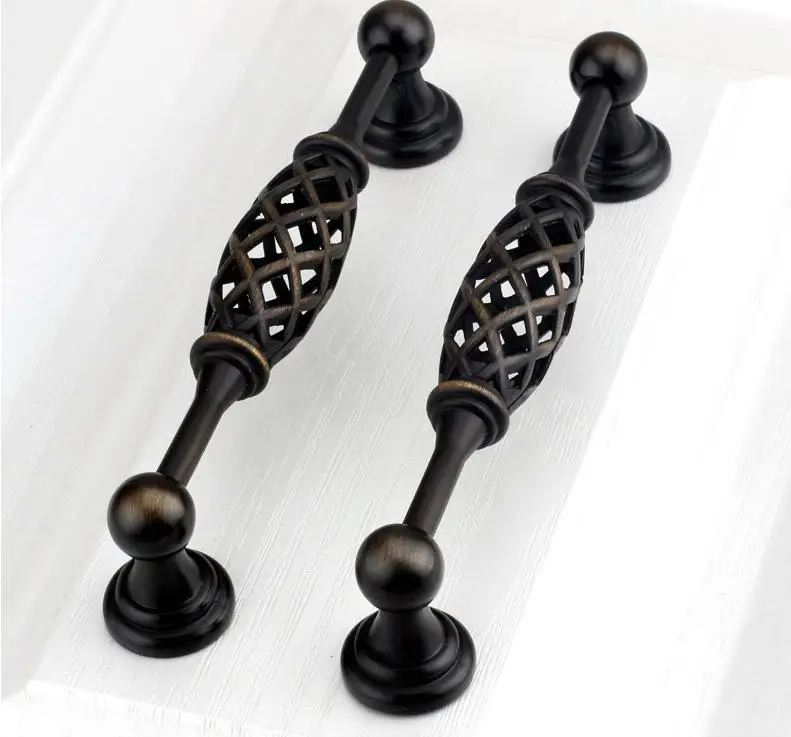 Дверная ручка в виде птичьей клетки антикварные мебельные ручки и для кухонных