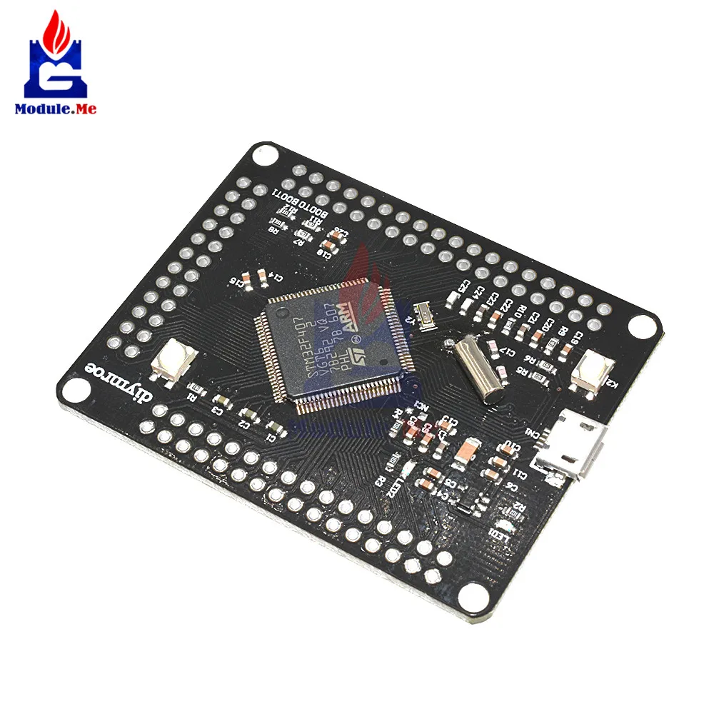 STM32F407VGT6 обнаружения ARM Cortex-M4 32 бит MCU ядро процессор с FPU ядро развития коммутационная плата Micro USB