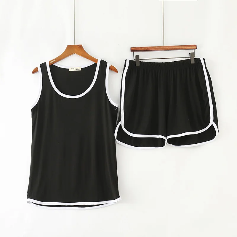 Лето 2019 пижамный комплект пижама шорты Пижама для женщин майка короткая