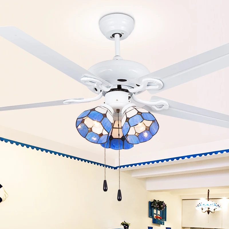 Светодиодный потолочный вентилятор люстра в европейском стиле для гостиной