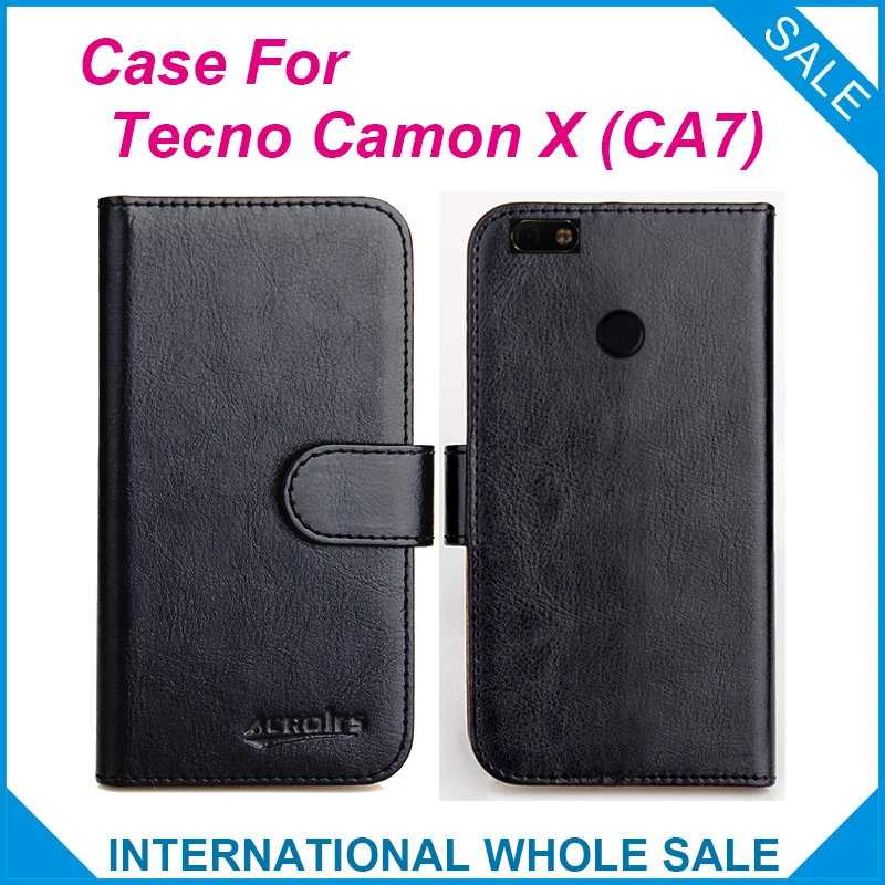 Оригинал! Чехол Tecno Camon X (CA7) 6 цветов Эксклюзивный кожаный чехол высокого качества