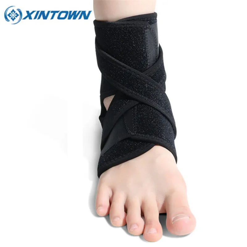 XINTOWN Профессиональный Спорт Лодыжки Штамм Обертывания Бинты Упругие Поддержка