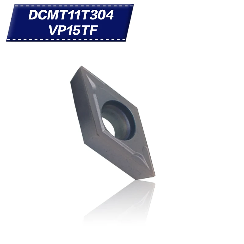 100 шт. DCMT11T304 VP15TF внутренние токарные инструменты карбидные вставки режущий