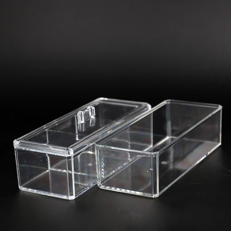 Portable Transparent Makeup Organizer Storage Box Acrylic Make Up Organizer Cosmetic Organizer Makeup Storage Drawers Organizer