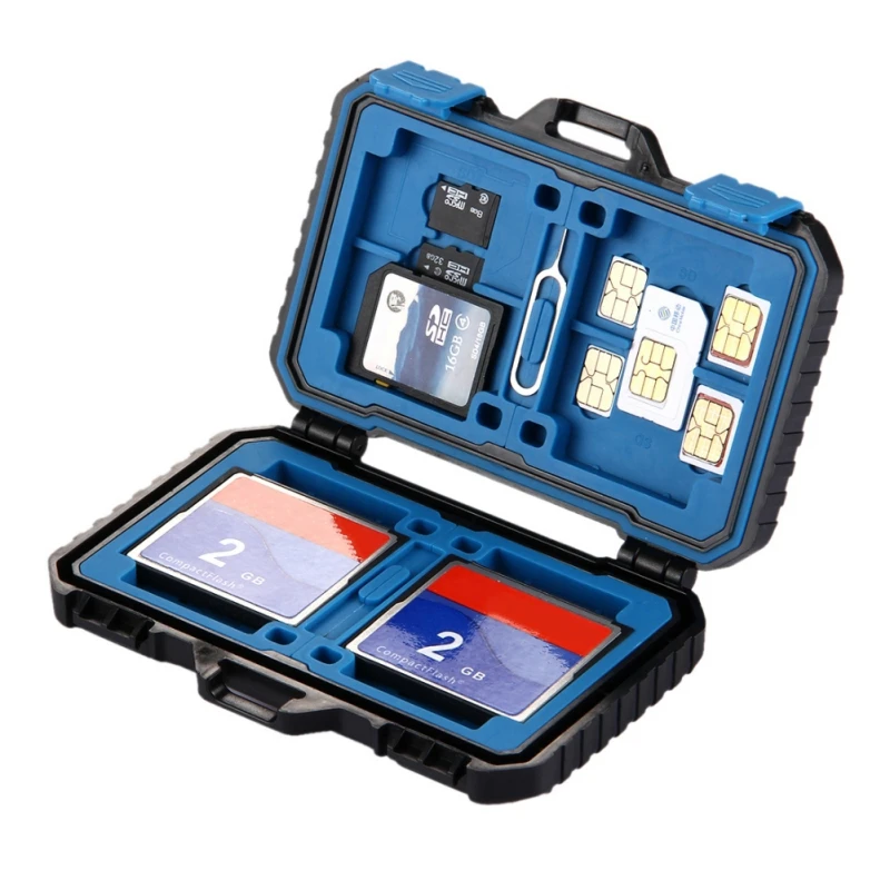 Чехол для карт памяти с USB 3,0 водонепроницаемый 27 слотов SIM CF TF MSD карты Чехол Коробка для хранения SD/SDHC/SDXC/Micro SD SDXC Новинка