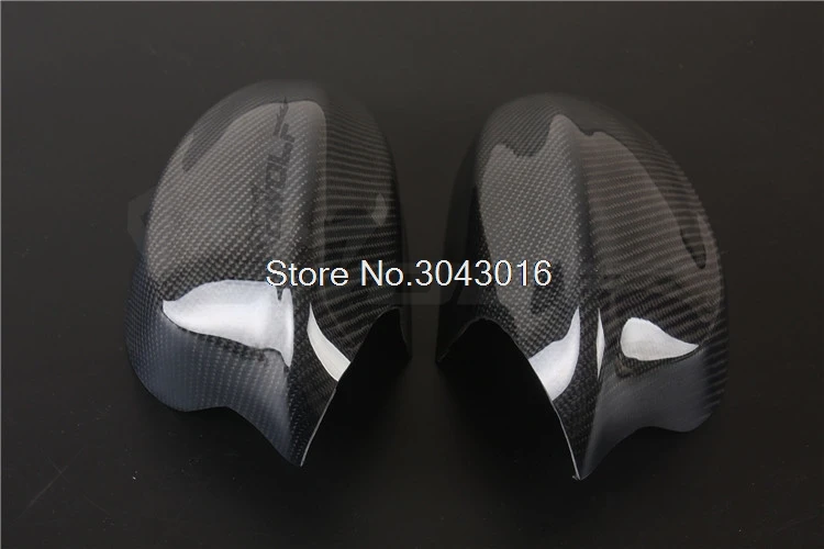 

For BMW E90 E92 E93 M3 Carbon E82 1M 2008 2009 2010 2012 2013 Carbon Fiber Rear View Mirror Cover Add on With double sided tape