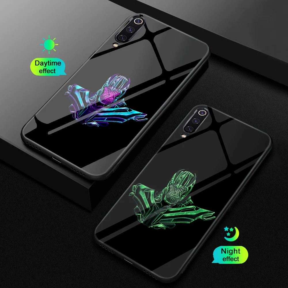 WM03777 Ciciber Марвел Железный человек для Xiaomi mi 9 8 A2 6X9 T mi X 2 2S PocoPhone F1 стеклянные чехлы для телефонов для Red mi Note 7 8 6 Pro Plus - Цвет: WM03777