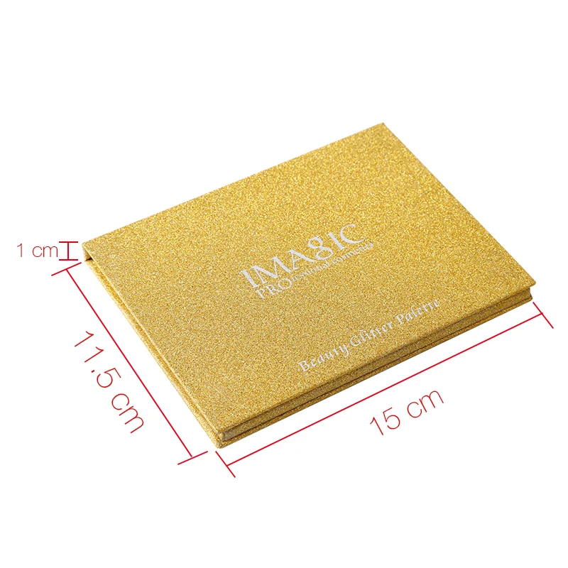 Высококачественные алмазные блестящие тени для век Imagic 12 цветов палитра