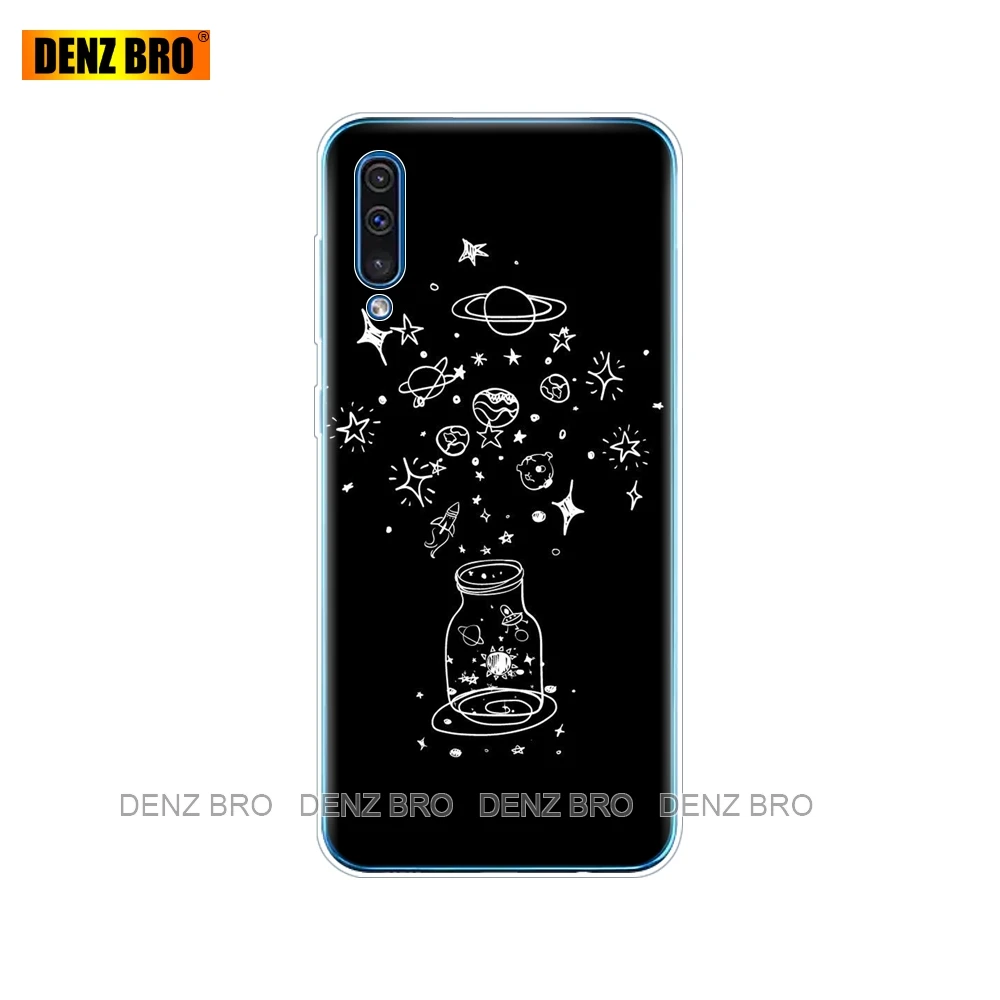 61773 Чехол для Samsung Galaxy A50 с рисунком из силикона и ТПУ, чехол для телефона для Samsung A50 A505 A505F SM-A505F, мягкий чехол 6,4, чехол-бампер - Цвет: 61773