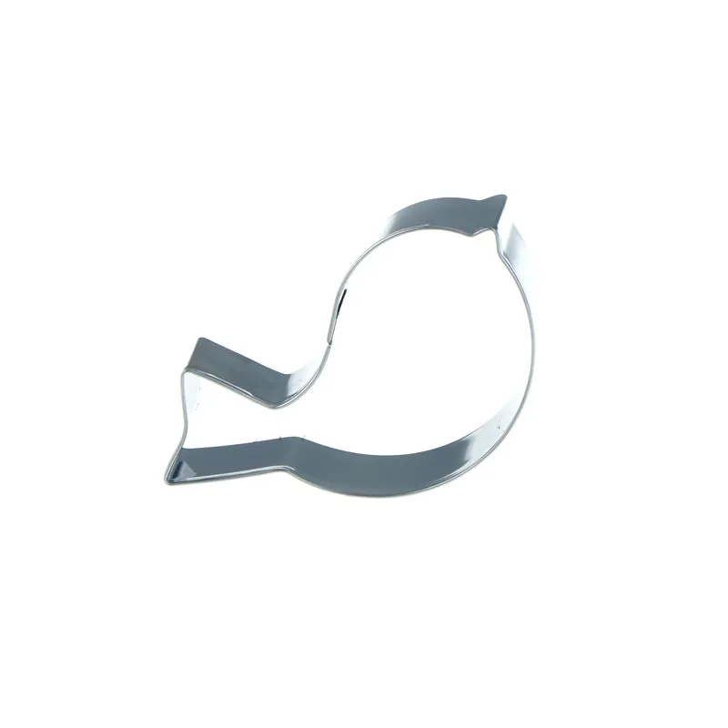 1 шт. новый мультфильм птица форма из нержавеющей стали печенье торт украшения