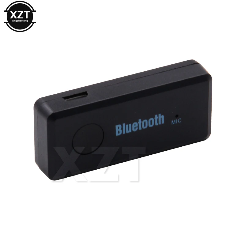 Автомобильный комплект громкой связи 1 шт. 3 5 мм AUX Bluetooth V4.1 музыкальный ресивер
