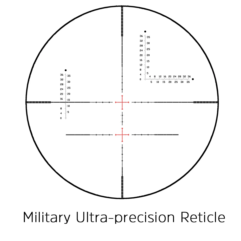 Прицел для винтовки Visionking 4 48x65 с широкой областью зрения размер 35 мм тактический