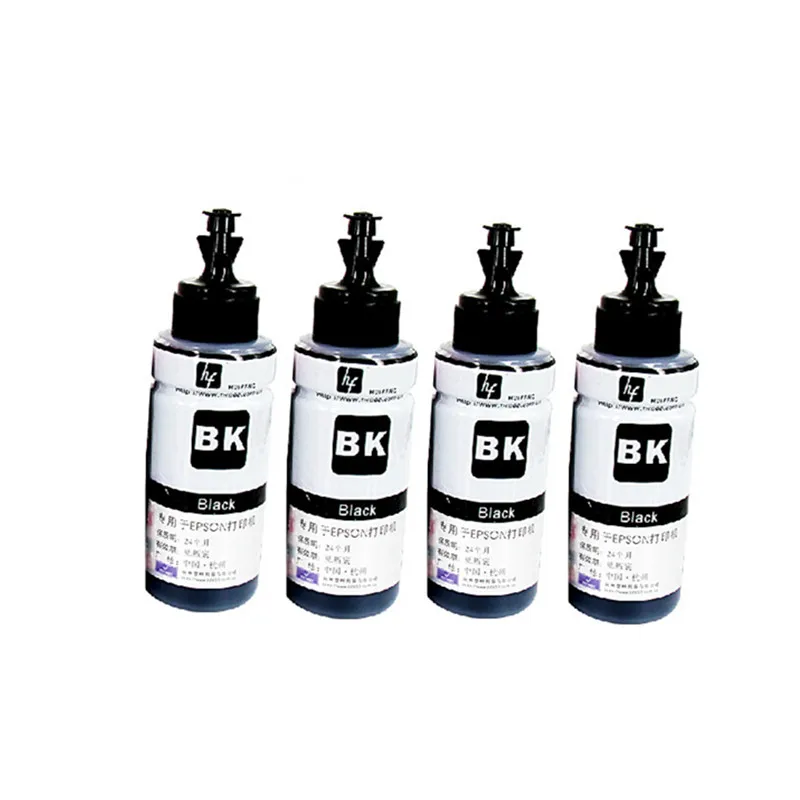 Чернила для принтера Epson L100/L101/L110/L200/L201/L210/L211 70 мл * 4 Бесплатная доставка принтеров