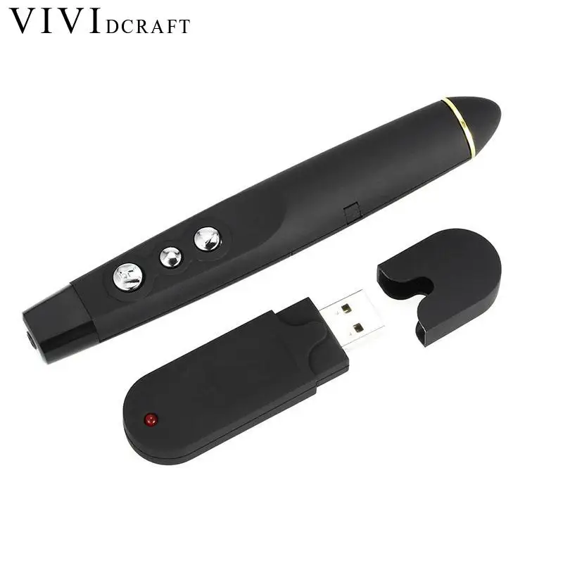 Vividcraft Черный Многофункциональный Беспроводной проекции ручка электронный