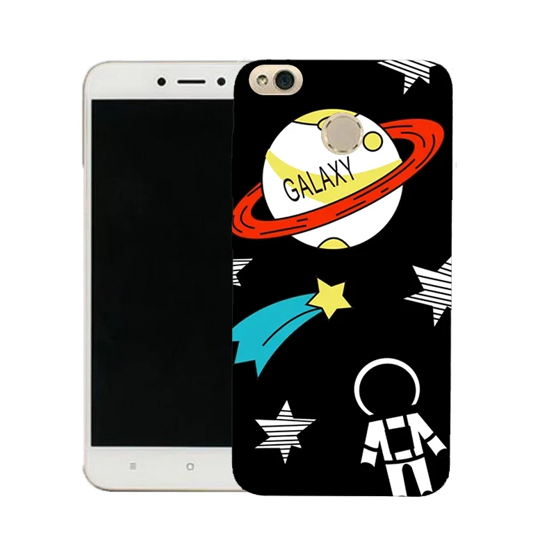 Soft Black Phone Case For Redmi note5a 4x note3 note4x note4 xiaomi 6 5s Moon Sun Space cartoon eye cat dog Free shipping |