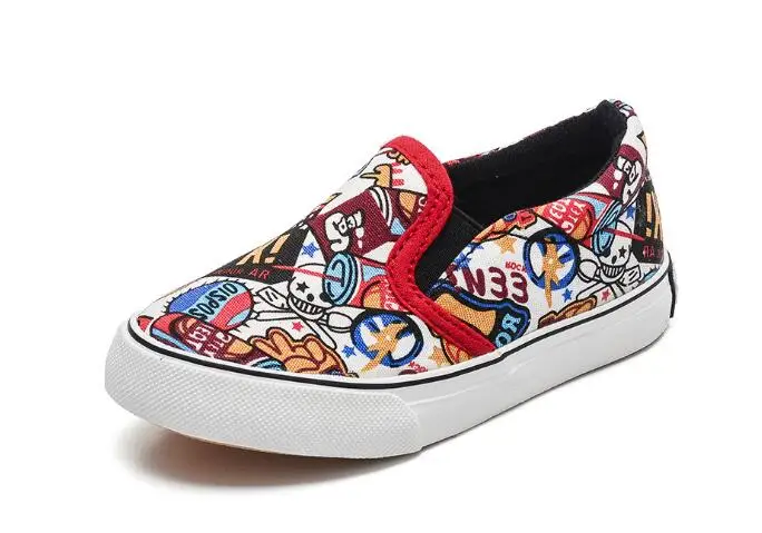 Детская обувь парусиновые туфли для мальчиков новая спортивная Корейская