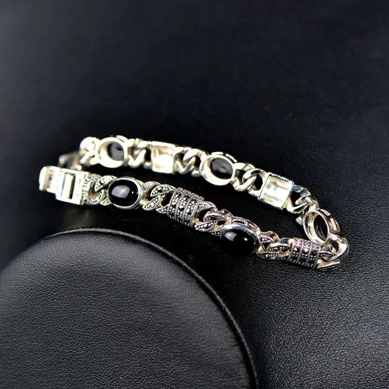 S925 Серебряный браслет ручная цепь богемные модные браслеты для женщин