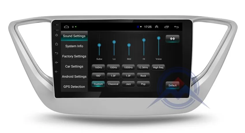 ZOHANAVI 2.5D ips экран Мультимедиа Android 9,0 Автомагнитола для hyundai solaris accent verna DVD gps навигация