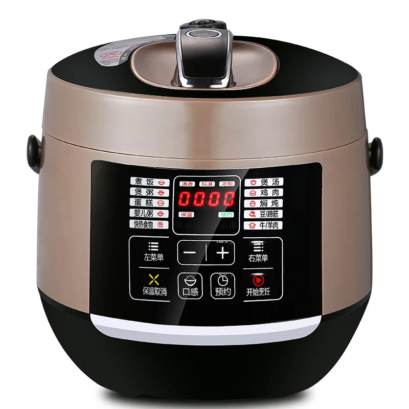 DMWD Electric Pressure Cooker 220V 3L Mini Smart Rice Cooker Stewing Soup Pot Cake Maker 10 Menu For 1-3 People 24H Appointment