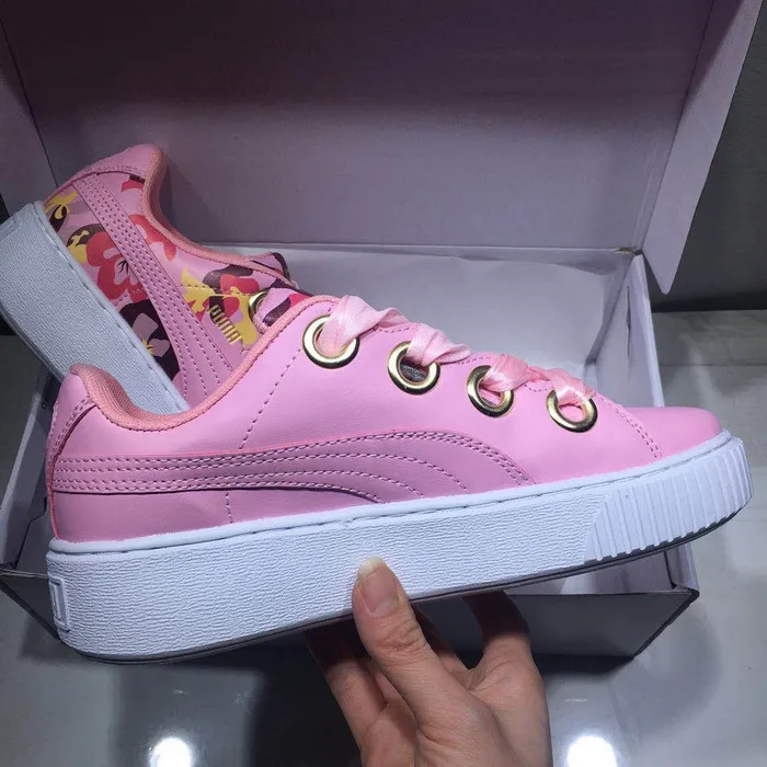 Новое поступление 2018 Puma suede classic высокая женская обувь дышащие кроссовки