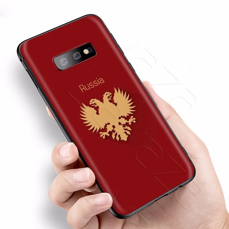Lavaza флаг России эмблема чехол для Samsung Galaxy Note 10 плюс A10 A30 A40 A50 A70 M20 A20 A20S A10S A30S A50S |