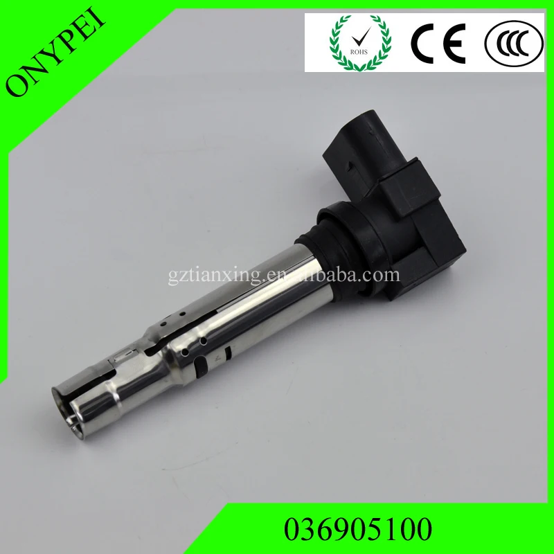 036905100 Катушка зажигания для A2 A3 A8 Golf Passat Skoda Fabia Seat 036905100A 036905100B 036905100D 036905100E|Катушка