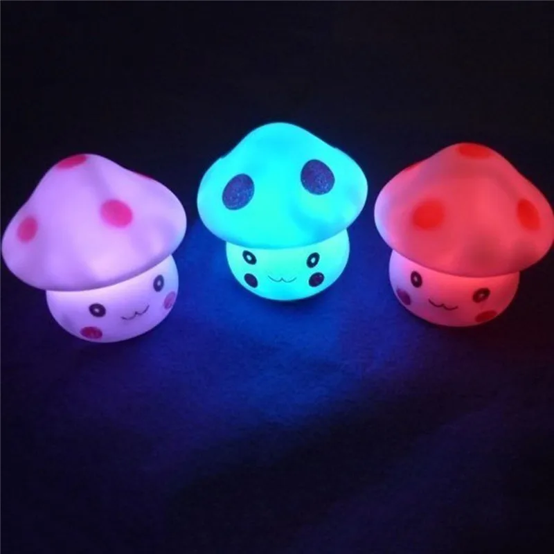 Светодиодный Ночной светильник в виде гриба Пресс отдать предпочтение комната