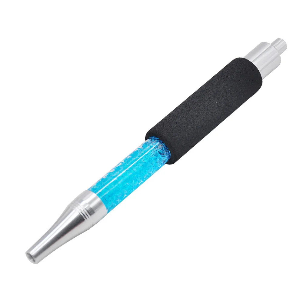 310mm-Blue COURNOT Cool Ice Hookah ручка подходит для любого кальяна шланг длиной 310 мм Chicha Narguile ручка Ues губка обернутая со льдом капсулы - Цвет: 310mm-Blue