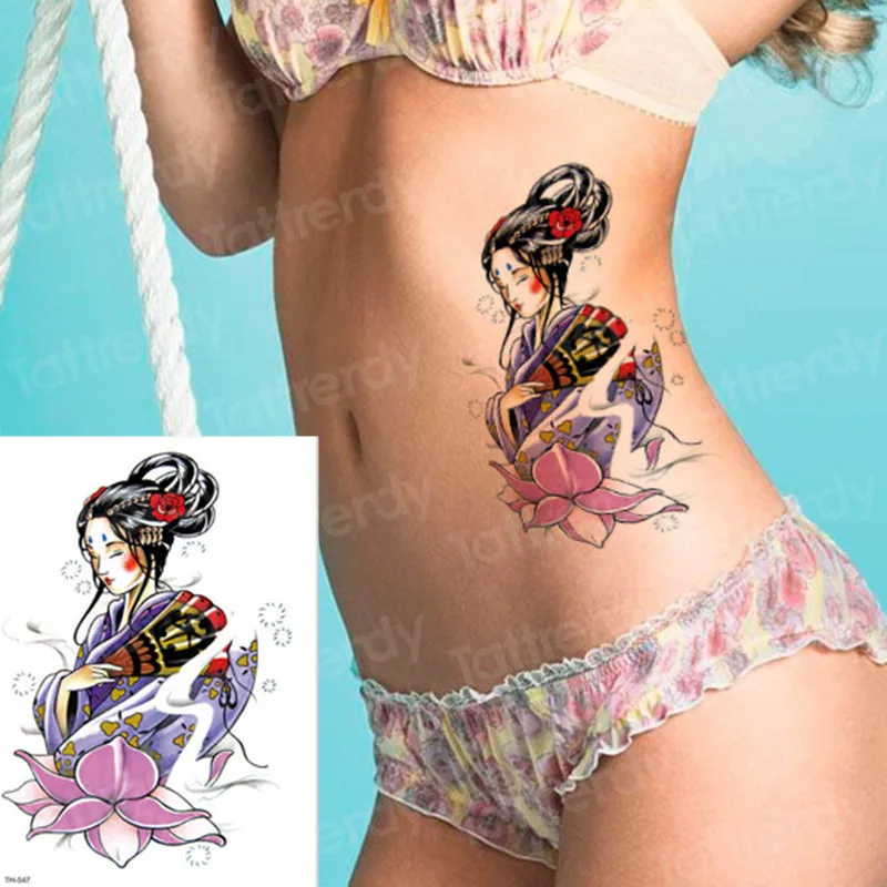 Большая леопардовая Мужская временная татуировка тело рука назад Татуировка