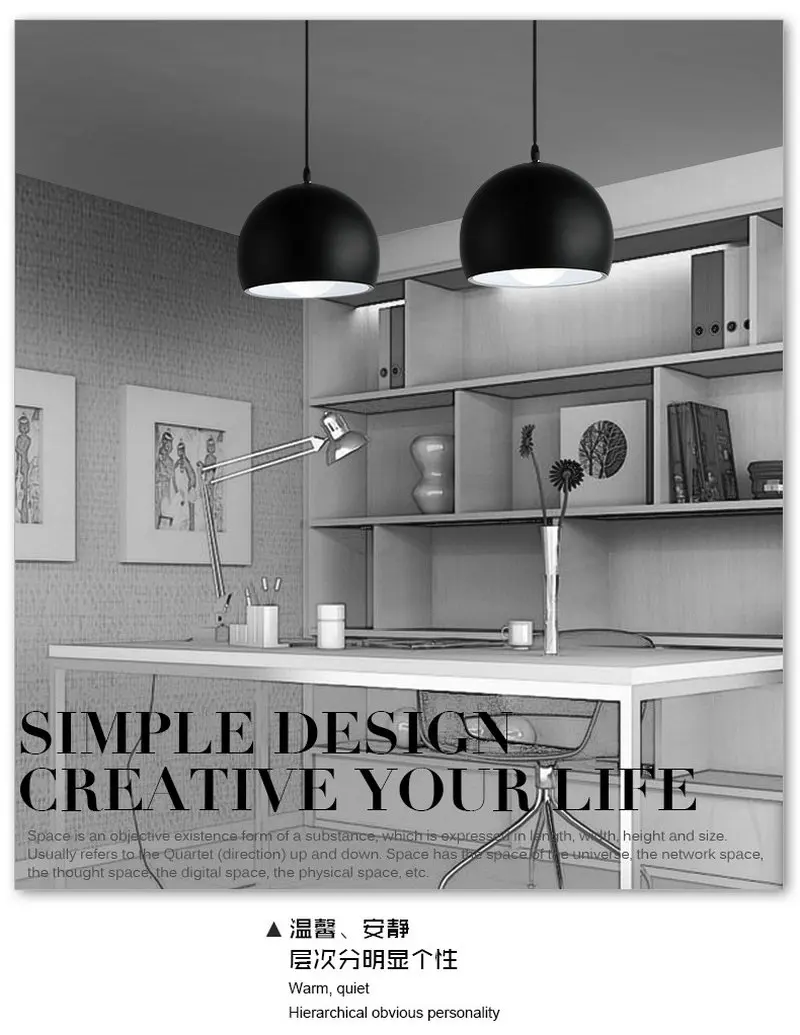 Современные светодиодные подвесные светильники с черными шариками люстра E27 для