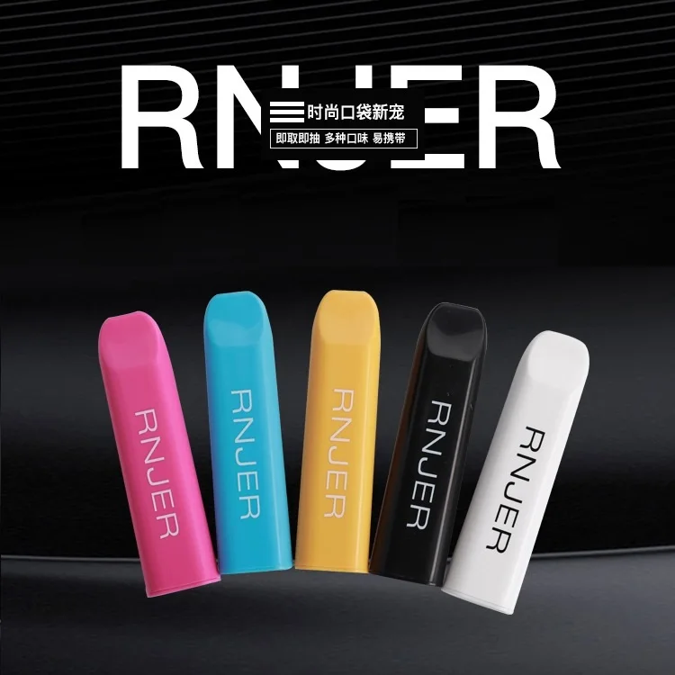 5 шт. в партии RNJER портативный фруктовый вкус Карманный электронная сигарета 600