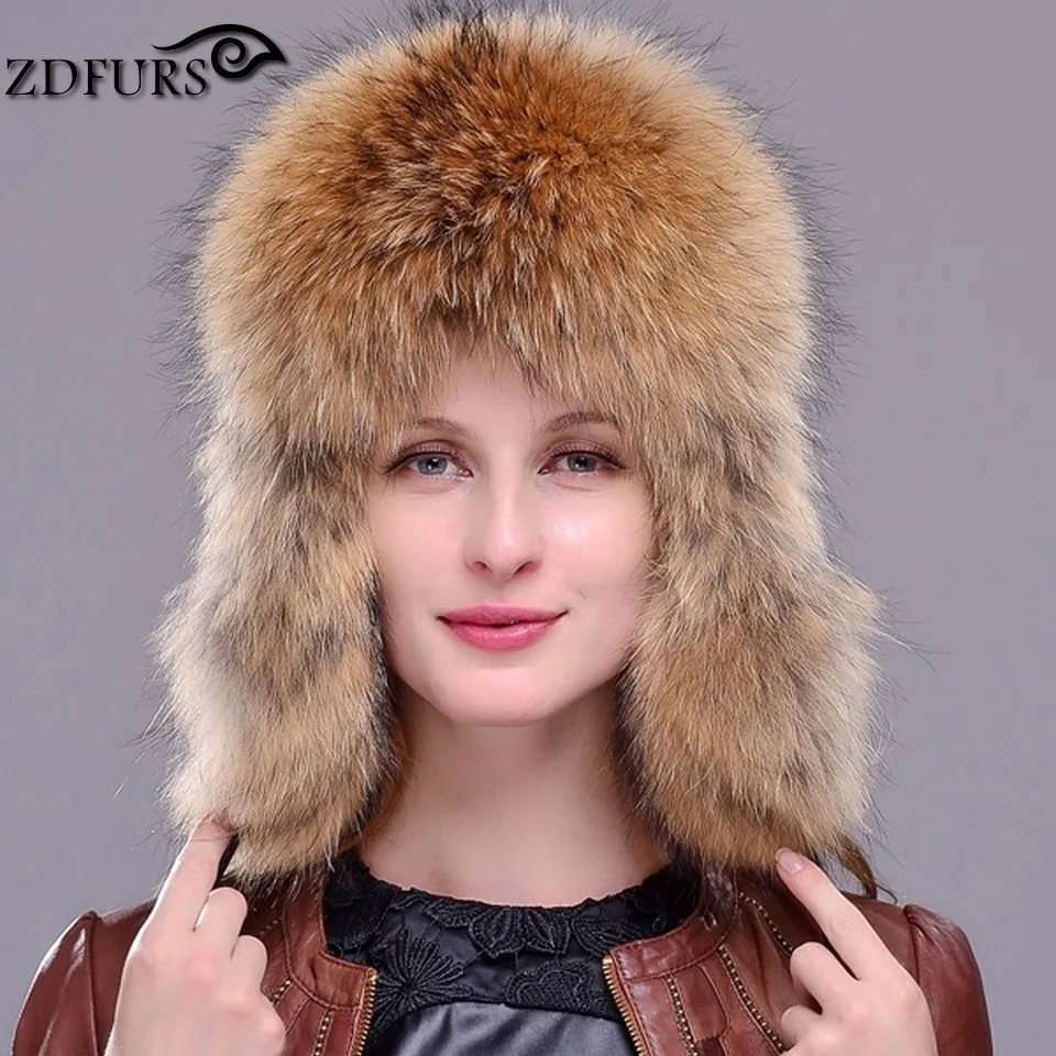 2018 женские меховые шапки с кожаным меховым верхом для русской зимы теплые 3 вида