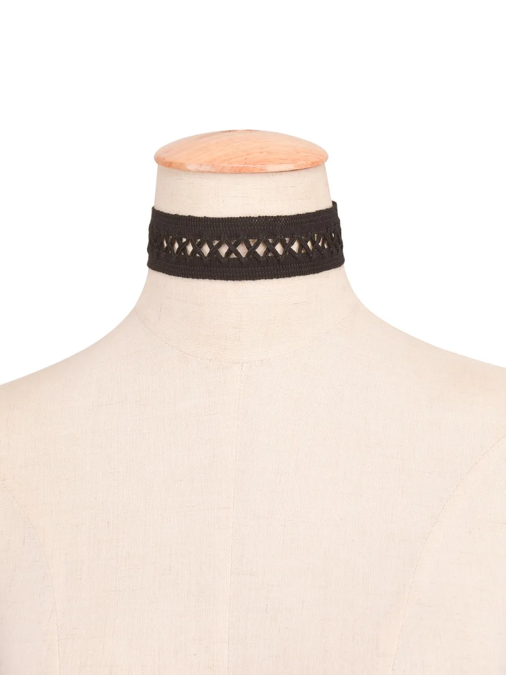 Стимпанк gargantilla Черное Кружевное колье ожерелье для женщин модные ювелирные