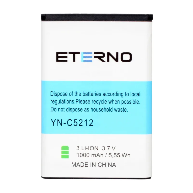 Аккумулятор Eterno AB553446BU для телефонов Samsung C5212 B2100 C3300 Xplorer B100 и C3300K литий ионный