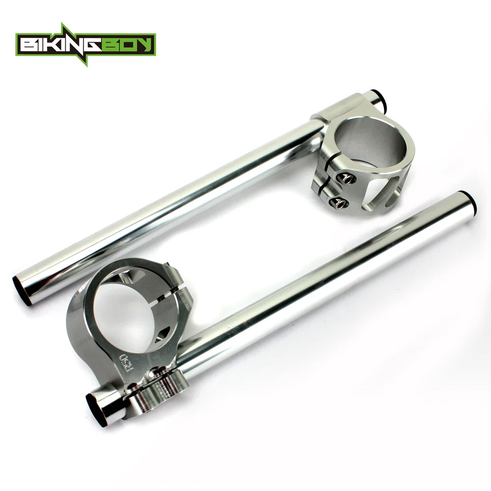 BIKINGBOY 33 мм ALU сплав Клип Ons руль для Kawasaki KZ 305 CSR 81 82 400 Deluxe 77 78 440 Ltd в году 1981 82|Руль